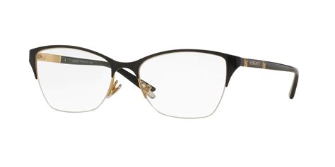 versace cartier glasses 140 31843 53|Versace™ VE1218 1342 53 Black/Gold Eyeglasses.